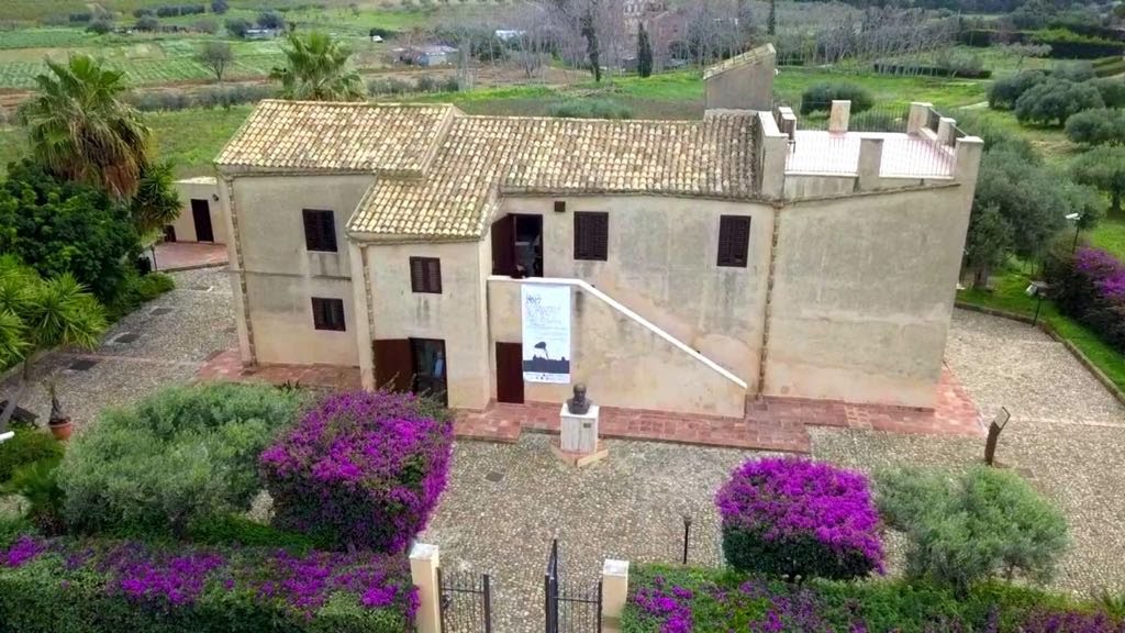 Luigi Pirandello's birthplace house museum in Agrigento