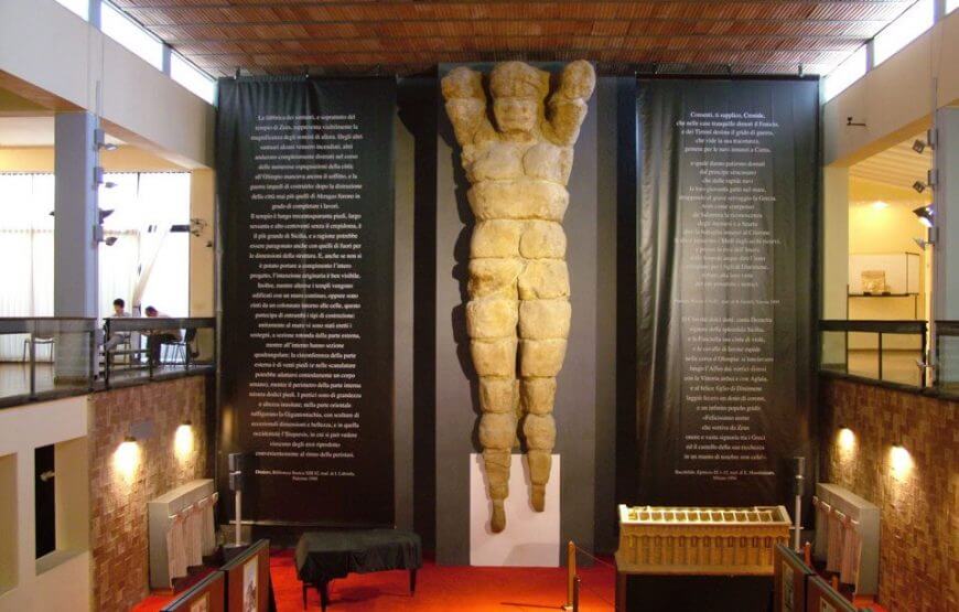 Telamon from the Temple of Olympian Zeus at Agrigento Archaeological Museum